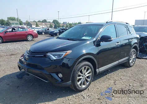 2017 Toyota Rav4 Limited z USA, uszkodzony, nr VIN 2T3DFREV0HW556468
